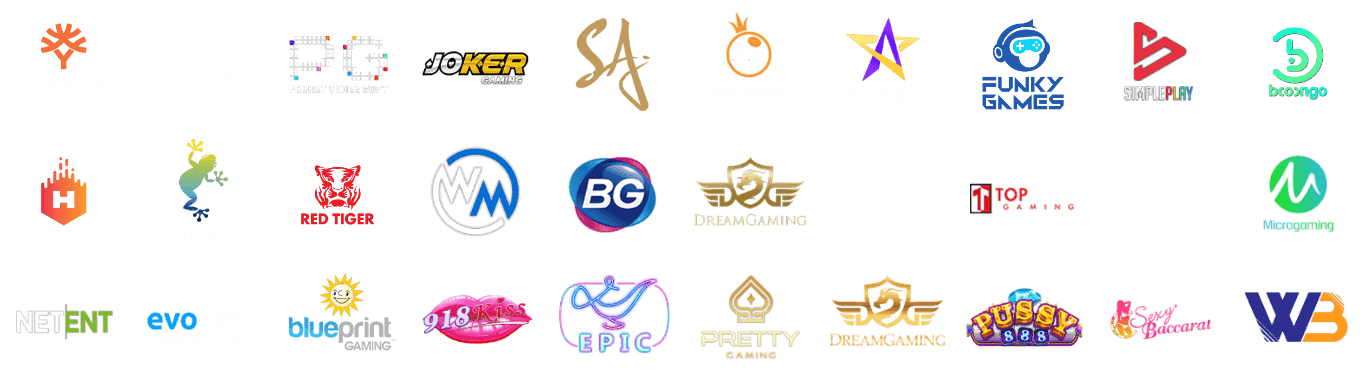 รวมค่ายเกมสล็อต 4x4bet123 PG Slot Joker Pragmatic YGG คาสิโนครบวงจร