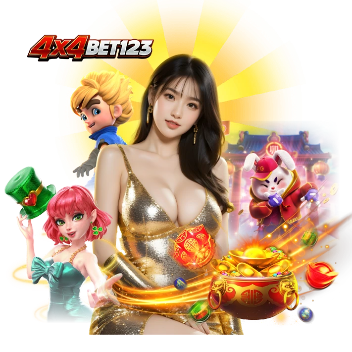 สล็อต 4x4bet123 โบนัสทอง แจ็คพอตแตกง่าย เกมสล็อตเว็บตรงได้เงินจริง
